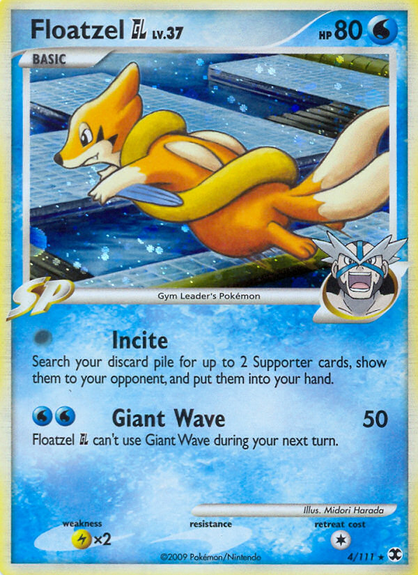 Floatzel GL Reverse - Rising Rivals