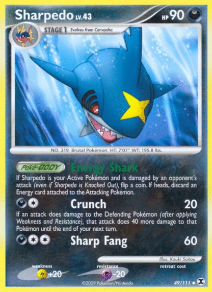 Sharpedo Reverse - Rising Rivals