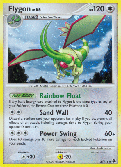 Flygon Reverse - Rising Rivals