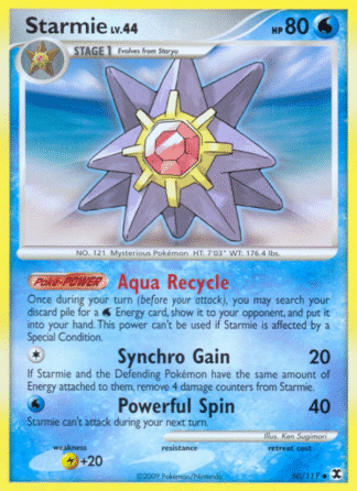 Starmie Reverse - Rising Rivals
