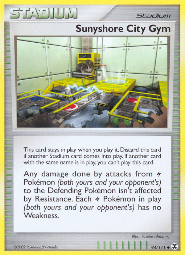 Sunyshore City Gym Reverse - Rising Rivals