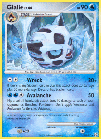 Glalie Reverse - Arceus