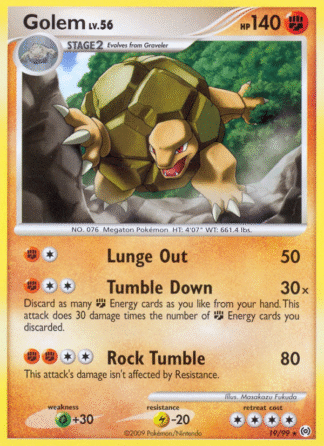 Golem Reverse - Arceus