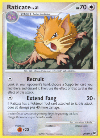 Raticate Reverse - Arceus