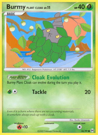 Burmy Plant Cloak - Arceus