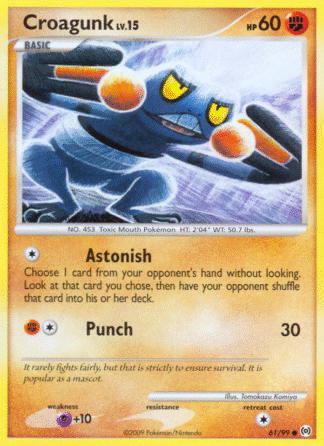 Croagunk Reverse - Arceus