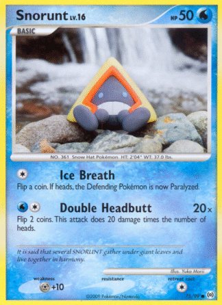 Snorunt - Arceus