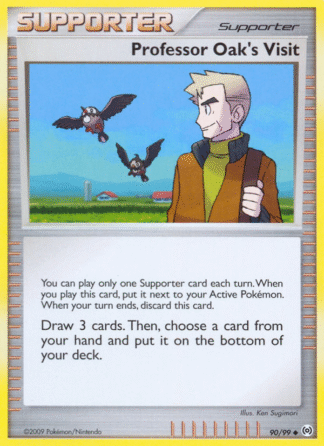 Professor Oak's Visit Reverse - Arceus