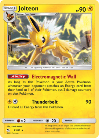 Jolteon Reverse - Hidden Fates
