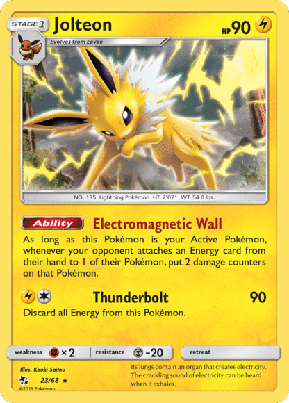 Jolteon Reverse - Hidden Fates