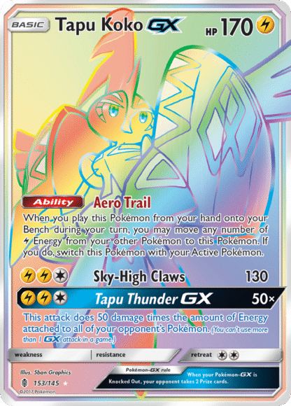 Tapu Koko-GX - Guardians Rising