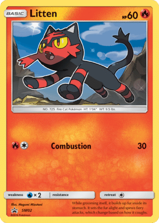 Litten - SM Black Star Promos