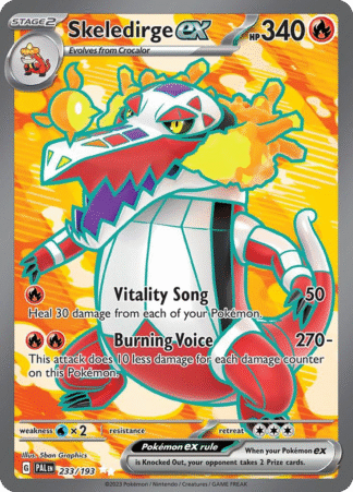Skeledirge ex - Paldea Evolved