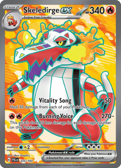 Skeledirge ex - Paldea Evolved
