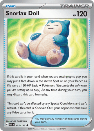 Snorlax Doll Reverse - Paradox Rift