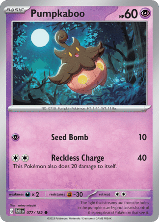 Pumpkaboo Reverse - Paradox Rift