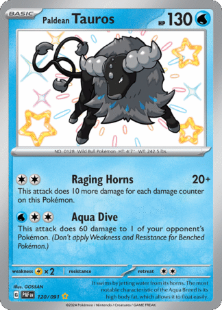 Paldean Tauros - Paldean Fates