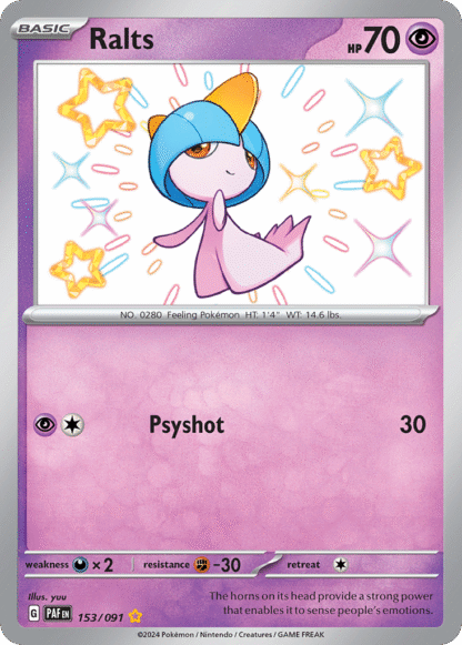 Ralts - Paldean Fates