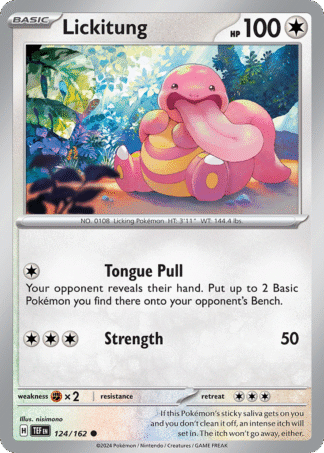 Lickitung Reverse - Temporal Forces