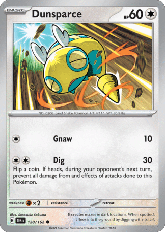 Dunsparce Reverse - Temporal Forces