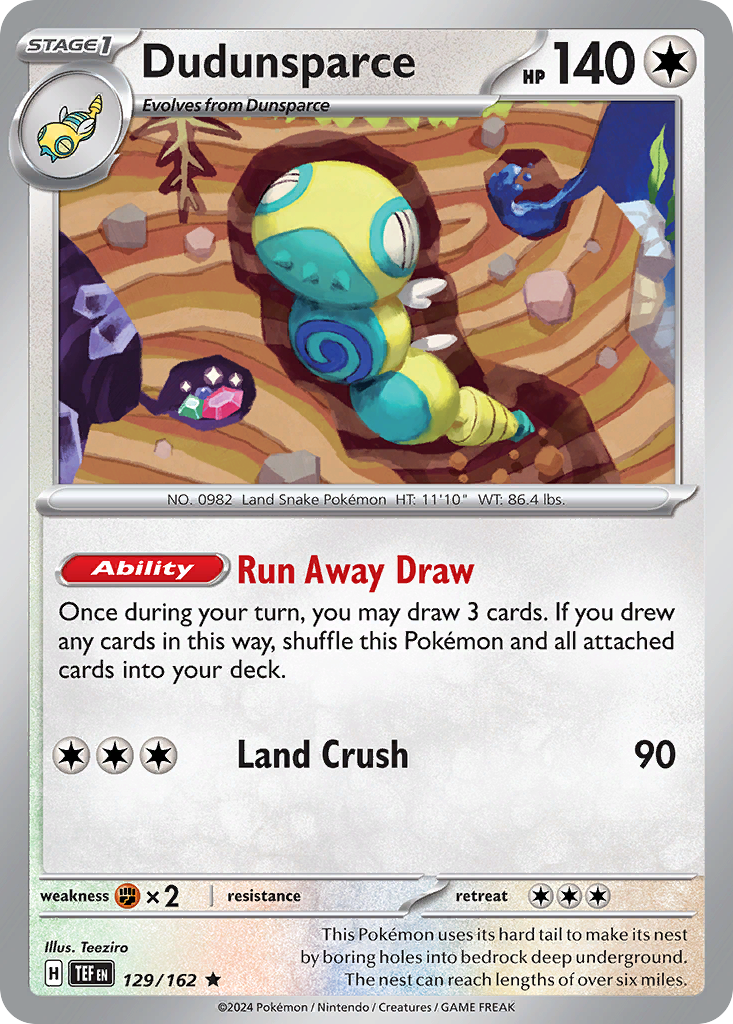 Dudunsparce Reverse - Temporal Forces