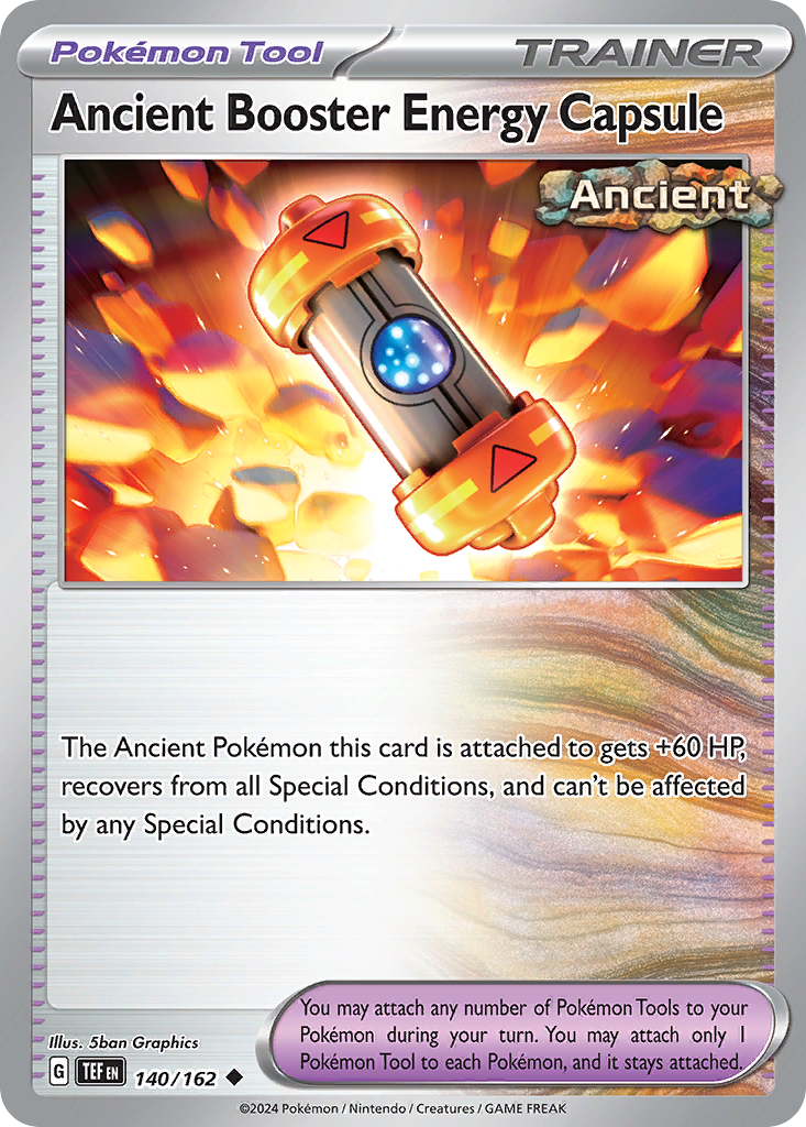 Ancient Booster Energy Capsule Reverse - Temporal Forces