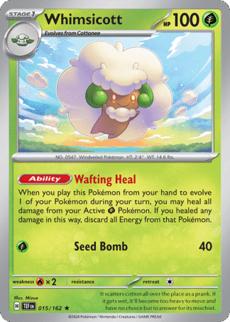 Whimsicott Reverse - Temporal Forces
