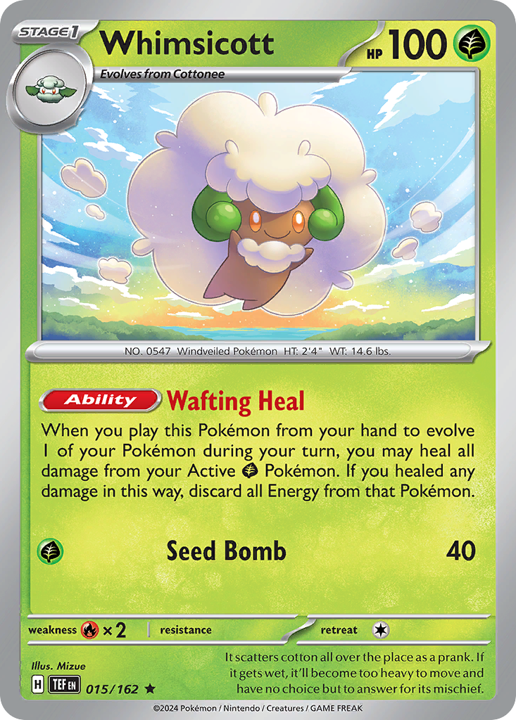 Whimsicott Reverse - Temporal Forces