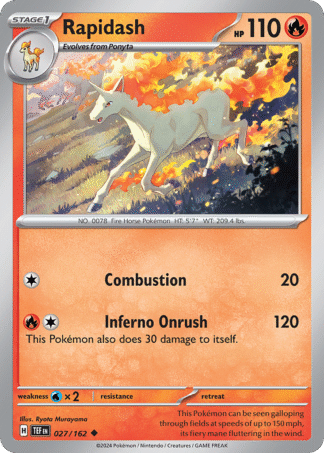 Rapidash Reverse - Temporal Forces