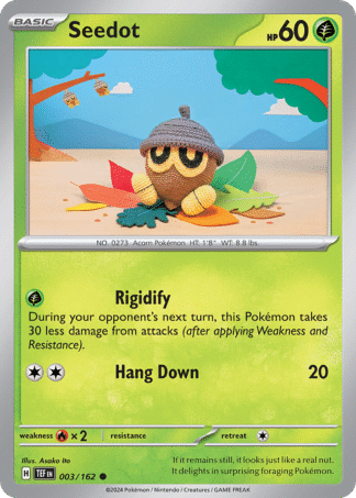 Seedot Reverse - Temporal Forces