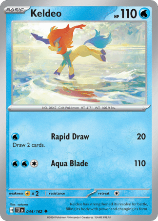 Keldeo Reverse - Temporal Forces