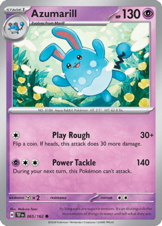 Azumarill Reverse - Temporal Forces