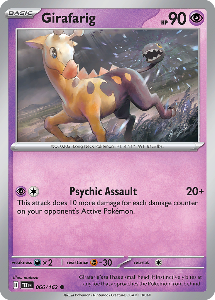 Girafarig Reverse - Temporal Forces