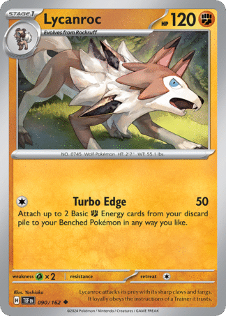 Lycanroc Reverse - Temporal Forces