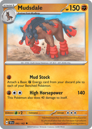 Mudsdale Reverse - Temporal Forces