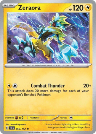 Zeraora Reverse - Stellar Crown