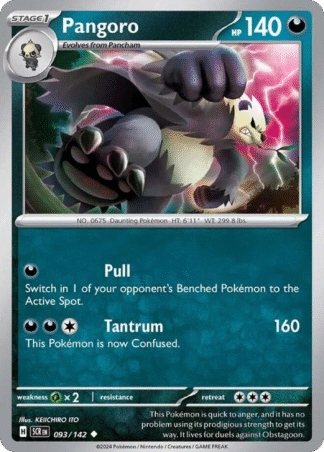 Pangoro Reverse - Stellar Crown