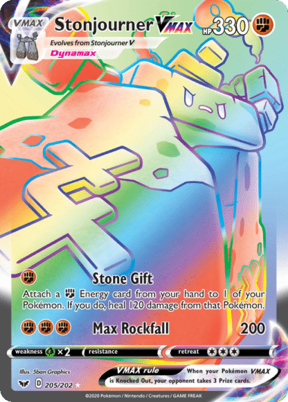Stonjourner VMAX - Sword & Shield