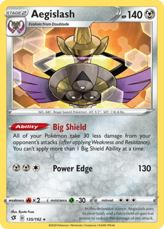 Aegislash Reverse - Rebel Clash