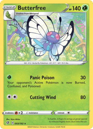 Butterfree Reverse - Rebel Clash