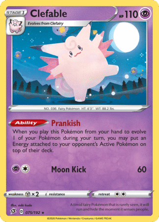 Clefable Reverse - Rebel Clash