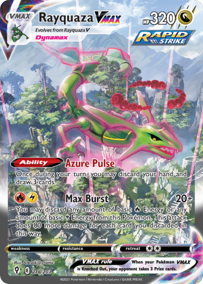 Rayquaza VMAX - Evolving Skies