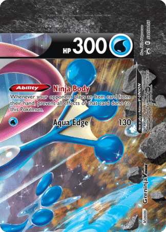 Greninja V-UNION - SWSH Black Star Promos