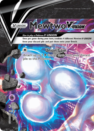 Mewtwo V-UNION - SWSH Black Star Promos
