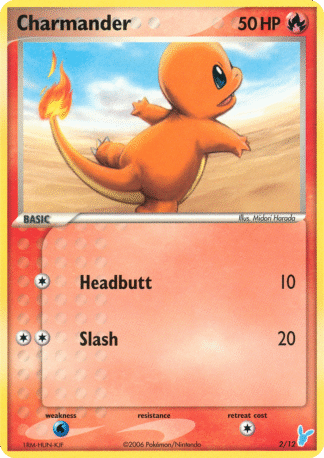 Charmander - EX Trainer Kit 2 Minun