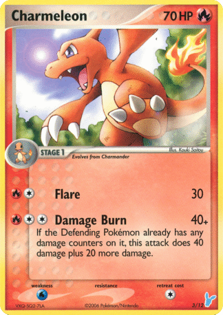 Charmeleon - EX Trainer Kit 2 Minun