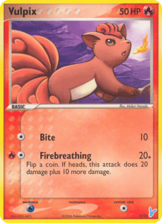 Vulpix - EX Trainer Kit 2 Minun