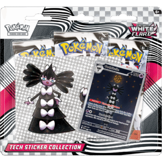 White Flare Tech Sticker Collection