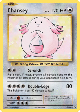 Chansey Reverse - Evolutions