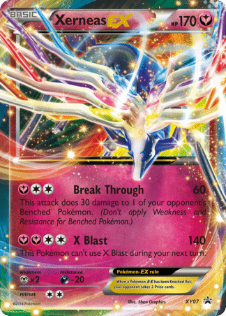 Xerneas-EX - XY Black Star Promos